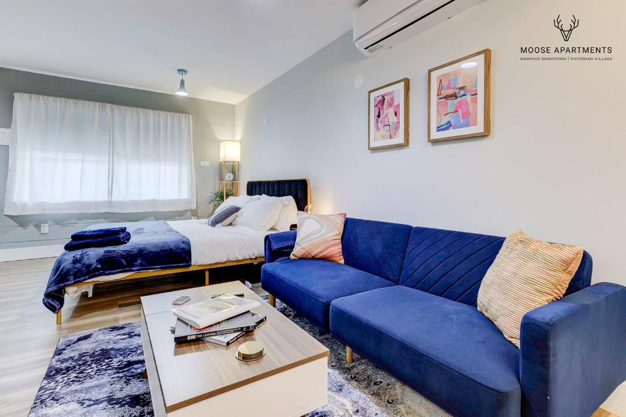 Appartement The Moose #9 - Brand New Luxe Modern Loft With Free Parking, King Bed & Fast Wifi à Memphis Extérieur photo