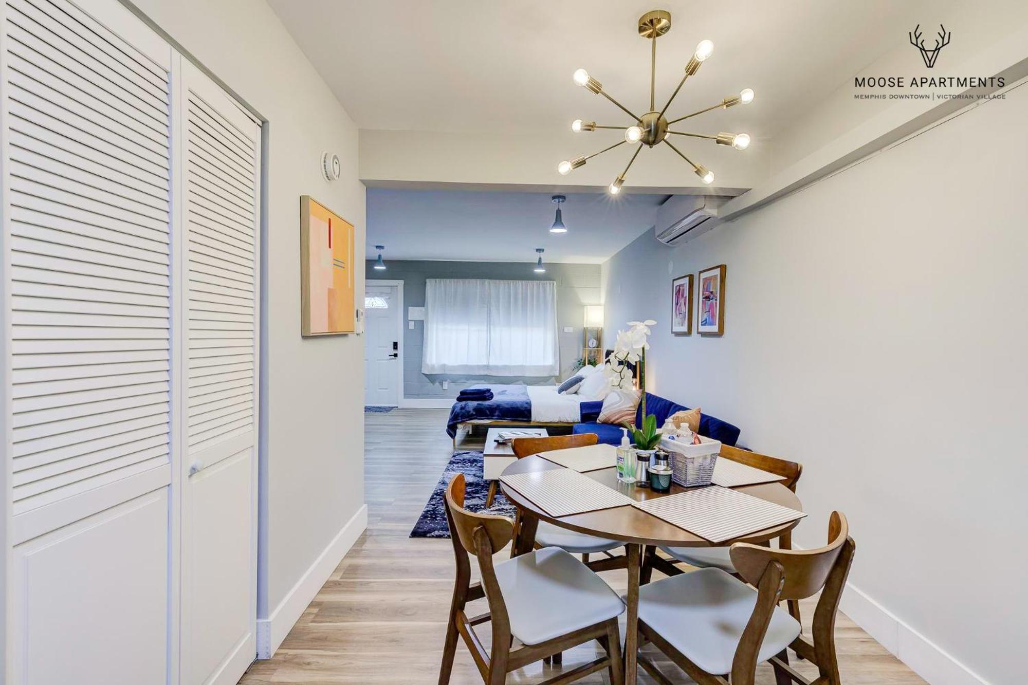 Appartement The Moose #9 - Brand New Luxe Modern Loft With Free Parking, King Bed & Fast Wifi à Memphis Extérieur photo